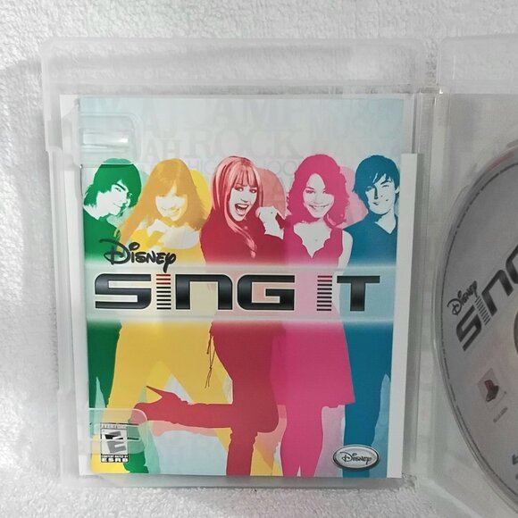 BNWOT 2008 Disney's SING IT Playstation 3 Game Featuring... Never Played!! - Picture 4 of 7